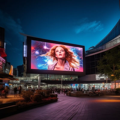 Açık hava ticari reklam LED ekranı P3.91 Sabit Dijital LED Ekran Tablosu