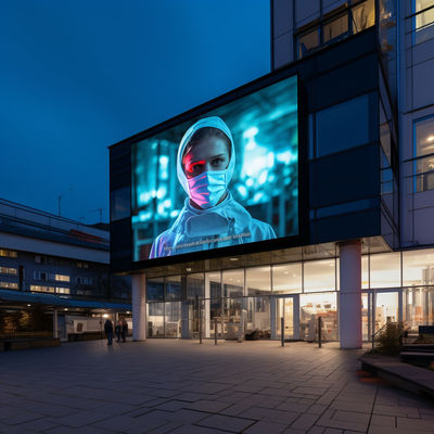 Özel P4 Dış LED Reklam Ekranı Geniş 160° Görme açısı