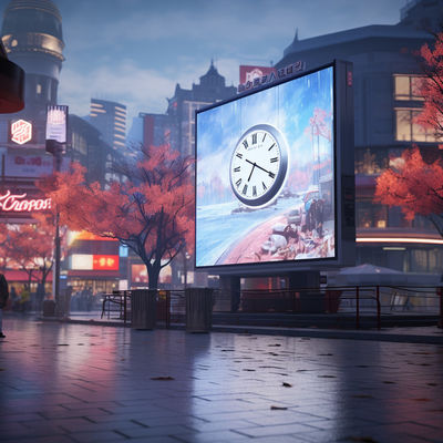 Özel Dijital Reklam Ekranları Dışarıda Su geçirmez