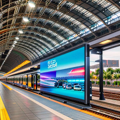 OEM P3 Dış LED Reklam Ekran Tablosu Yüksek Yenilenme Hızı