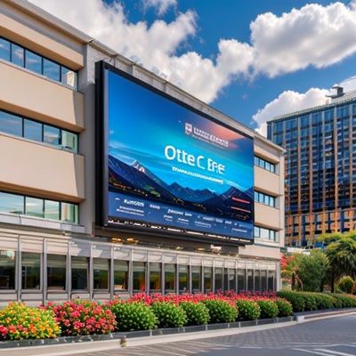 Esnek Dış LED Reklam Ekranı P6.67 Yüksek parlaklık