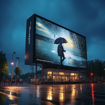 P3 Dışarıdaki Dijital Reklam Ekranları 5500nit-8500nit Parlaklık