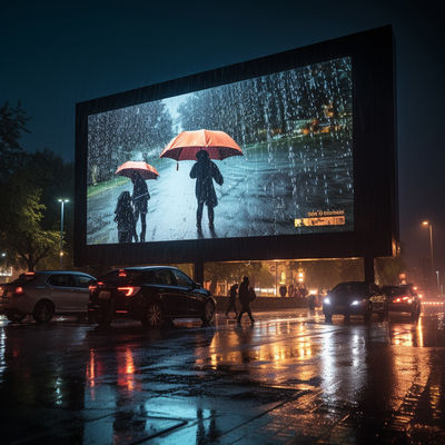 Kapalı P5 Dış Suya Karşı LED Ekranı 5500nit-8500nit Parlaklık