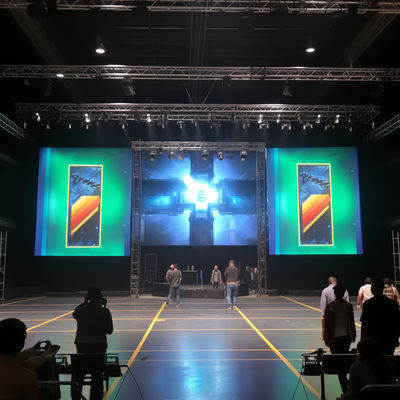Konsert İçerideki Sahne LED Ekran Kiralama HDMI / DVI / VGA Girişleri