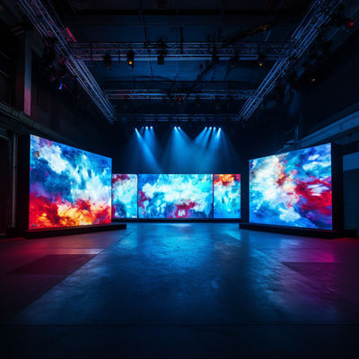 Vibrant P3.91 LED Video Duvar Kirası 3840Hz Yüksek Yeniden Yükleme Hızı