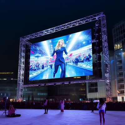 Yüksek Kontrastlı İçeride LED Video Duvar Kiralama HDMI / DVI / VGA Giriş Arayüzü