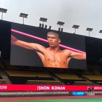 IP65 Dış LED Perimetre Reklam Taşları 4mm Piksel Pitch