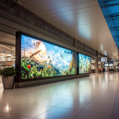 320 * 160mm İç mekan LED Ekranı, 1/64S Tarama Hızı ve Ölçüm Alüminyum Kabinesi
