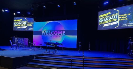 İçeride Kiralık P1.56 LED Ekranı - Kristal açık, yüksek çözünürlüklü ekranlarla yüksek seviye perakende ve dijital işaretleme için mükemmel