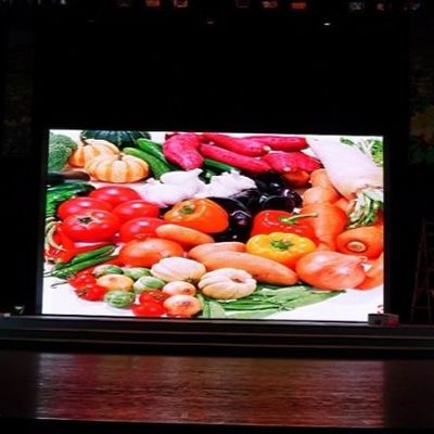 Kapalı kiralama P4.81 Tam Renkli Dijital LED Ekranı Kabine Boyutu ile 500*1000*85mm