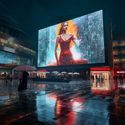 Pixel Pitch 8MM Su geçirmez Dış LED Ekran Tam Renk Derinlik Ekranı Sahne için SMD 3535 ile