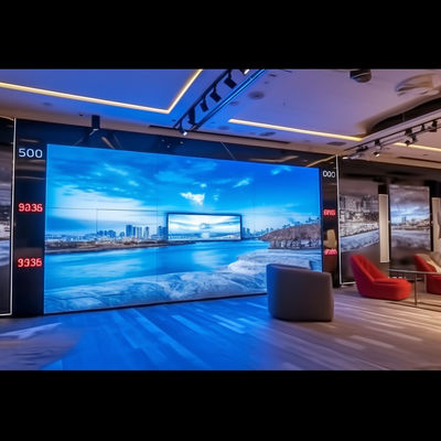 2.5mm Pixel Pitch 800cd Parlaklık Yüksek Çözünürlüklü 16.7M Renk Dönemi ile İçerideki LED Ekran