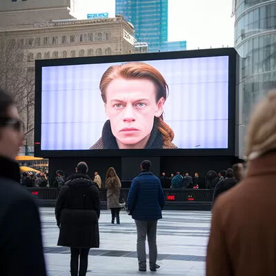 700 W/m2 Güç Kapasitesi Perakende ve Etkinlikler için 100.000 Saatlik Yaşam Süresi ile IP65 Su geçirmez Dış LED Ekranı