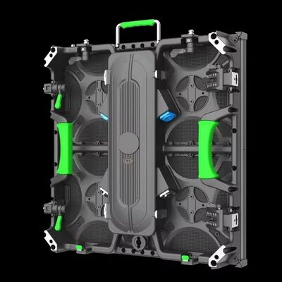 IP65 su geçirmez dökme alüminyum dolabı ve 1920Hz-3840Hz yenilenme hızı ile açık hava P5 LED Video Duvarı