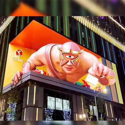 Yüksek Parlaklık Dış LED Ekranı IP65 Su geçirmez 1920Hz-3840Hz Yenilenme Hızı ve 100000 Saat Hayat Süresi