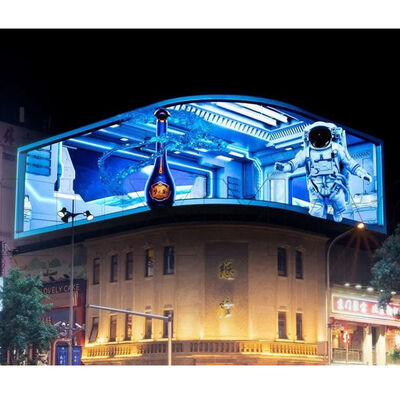 Yüksek Parlaklık Dış LED Ekranı IP65 Su geçirmez 1920Hz-3840Hz Yenilenme Hızı ve 100000 Saat Hayat Süresi