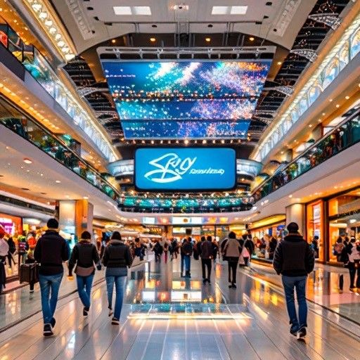 Tam Renkli Dijital İçeride LED Ekran Tavana monte edilmiş P2