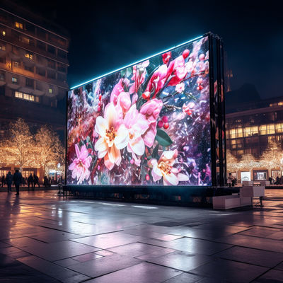 Reklamcılık P8 Dışarıda LED Ekran Ekranı Enerji Tasarrufu