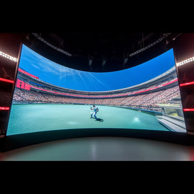 P4.81 / P5 / P6 Esnek LED Panel Video Ekran Ekranı Yüksek parlaklık