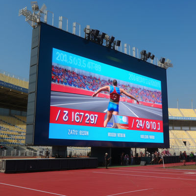 IP65 Stadyum LED Ekranı P6 / P5 Dış LED Panel Pixel Pitch