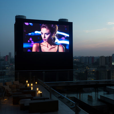 P4 Dış LED Dijital Pano 3840Hz Yenileme Hızı Özel