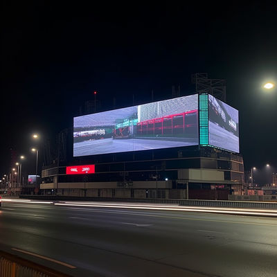 IP65 Bilboard Reklam LED Ekranı P4.81 / P5 14 bit Gri Ölçeği ile