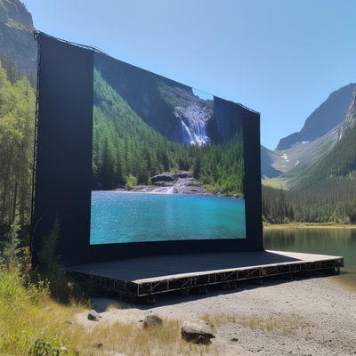 4.81mm Pixel Pitch LED Ekranı 8000cd/m2 parlaklık ve ömrü 100000 saat