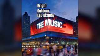Parlak Dış Mekan LED Ekran 3000cd/m2 P4.81