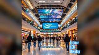 Kapalı LED Ekran P2 Tavan Montajı