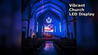 Kilise LED Ekranı 16,7M Renkli P2.976